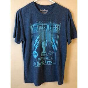 Harry Potter Counter Curse Tee | Dark‎ Arts Defense Spell Shirt | Size Medium
